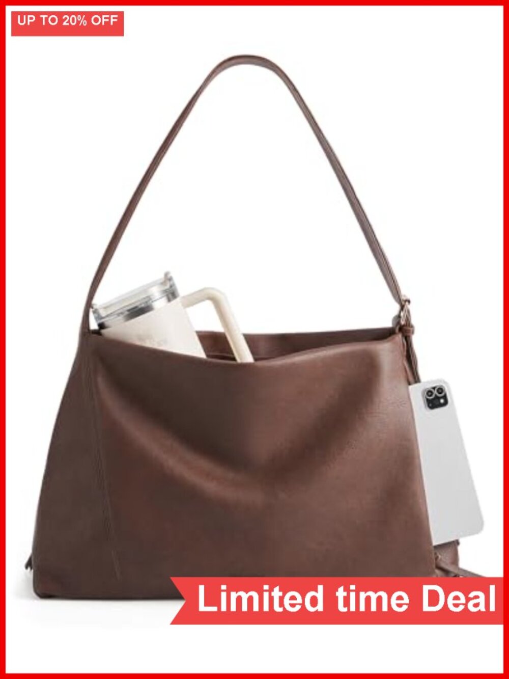 Missnine Hobo Bag Women Shoulder Handbag Tote Purse